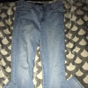 Aeropostale light blue high waisted jegging